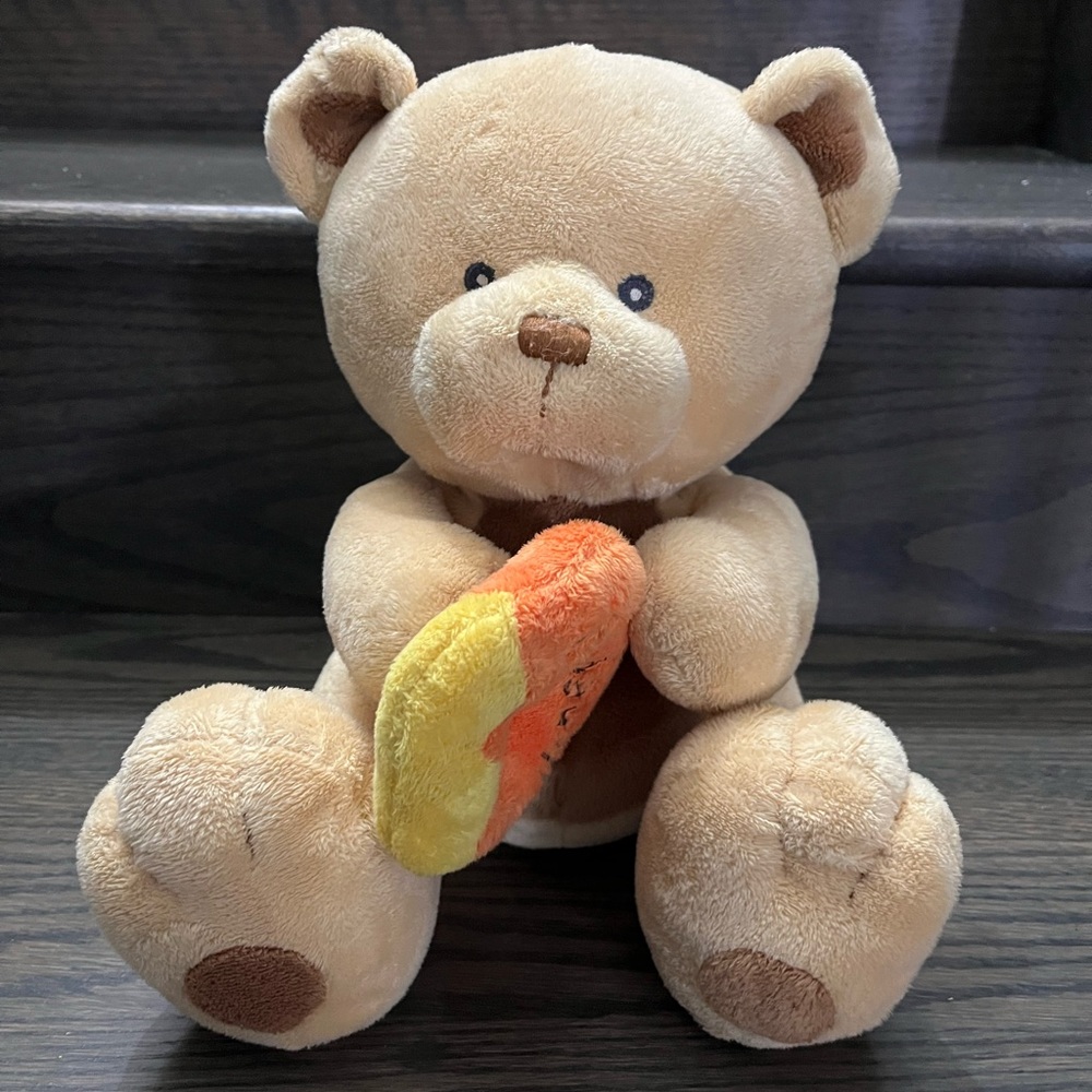 10” Russ brand large bear with rattle NWT retail $89